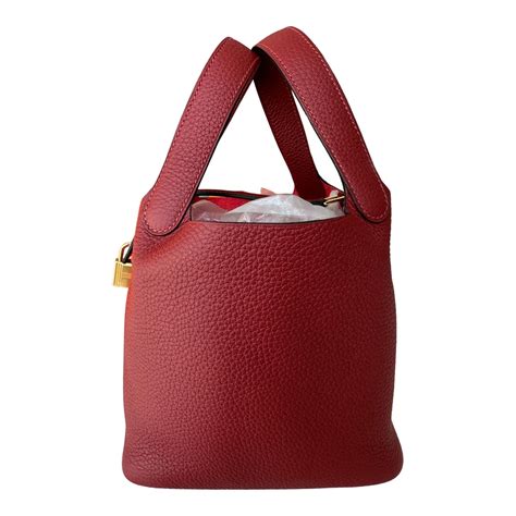 hermes picotin rouge h|hermes picotin lock 18cm.